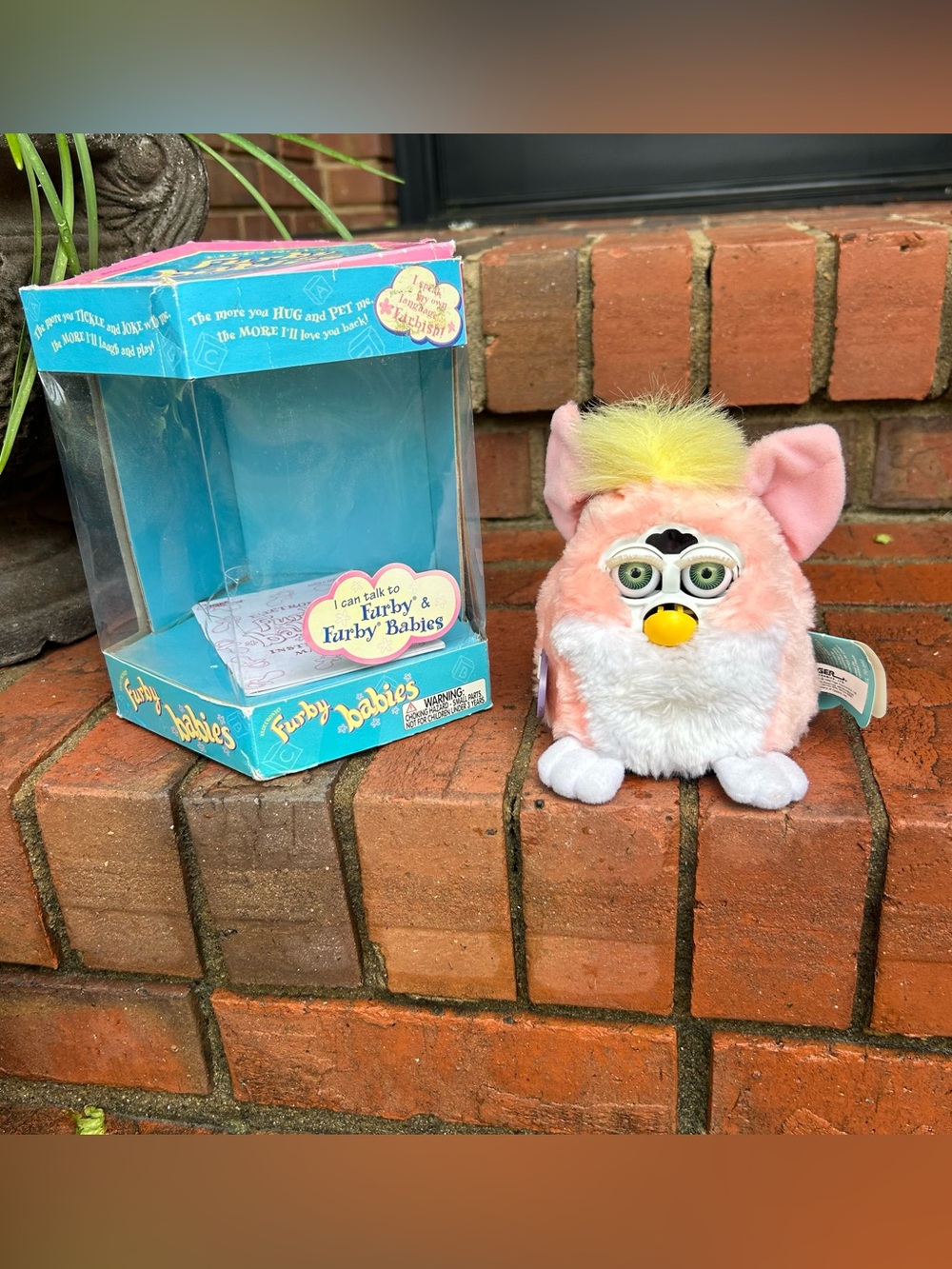 1999 PEACHY Furby Baby